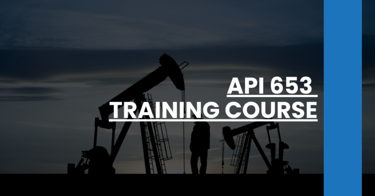 API 653 Training Course