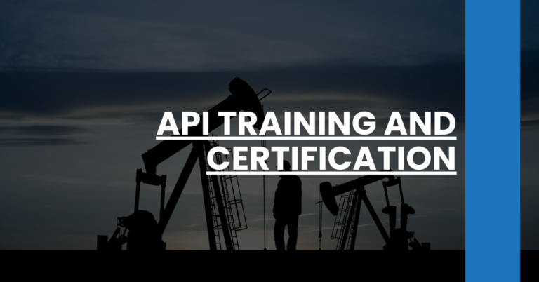 API Training and Certification