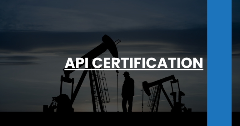 API Certification