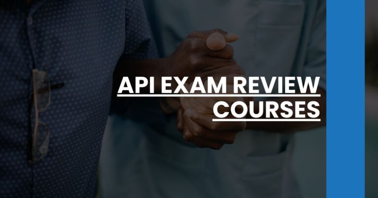 API Exam Review Courses