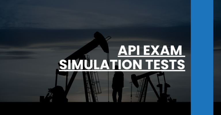 API Exam Simulation Tests